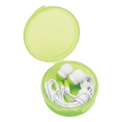 Słuchawki douszne MUSIC z nadrukiem logo