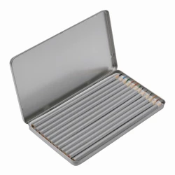 12 długich kredek SILVERSTAR z naniesieniem logo