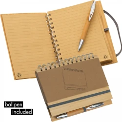 Notatnik A5 w linie do naniesienia logo