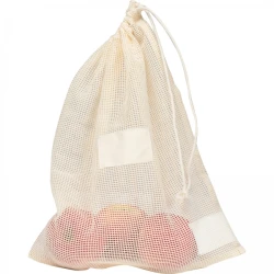 Worek na warzywa i owoce z nadrukiem logo