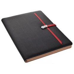 Folder z notatnikiem w linie i pamięcią USB 8GB DIMITRI Pierre Cardin z naniesieniem logo