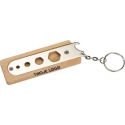 Brelok bambusowy wielofunkcyjny HIROSHIMA z nadrukiem na zamówienie