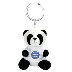 Pluszowa panda, brelok | Bea z logo