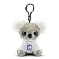 Pluszowy miś koala, zawieszka | Kevin z nadrukiem logo