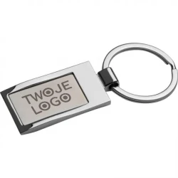 Brelok metalowy z nadrukiem na zamówienie