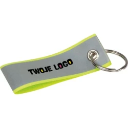Brelok odblaskowy z logo