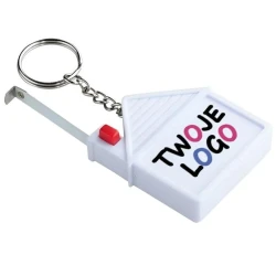 Brelok z miarką 2 m z logo firmy