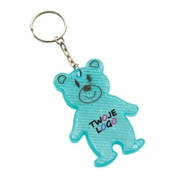 Brelok odblaskowy TEDDY do drukowania logo