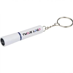 Latarka LED z brelokiem do drukowania logo