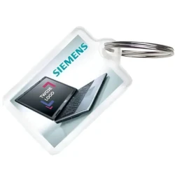 Brelok akrylowy 4,8 x 3,1 x 0,7 см z naniesieniem logo