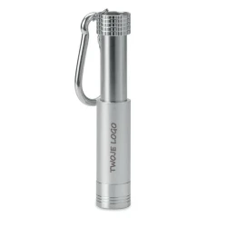 Brelok aluminiowy LED POP LIGHT z nadrukiem logo