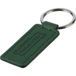Brelok ze skóry z logo