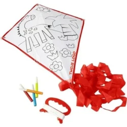 Latawiec do kolorowania, flamastry z nadrukiem na zamówienie