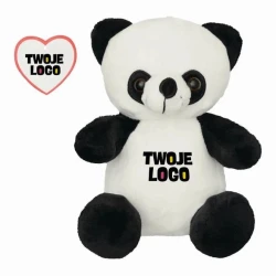 Pluszowa panda ANTHONY do drukowania logo