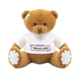 Pluszowy miś | Nicky Patch do naniesienia logo