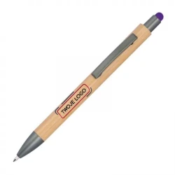 Długopis drewniany touch pen z nadrukiem na zamówienie