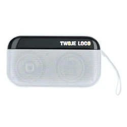 Głośnik bezprzewodowy 5W z RABS, lampka LED z logo