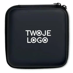 Akcesoria komputerowe w etui POWERSET z naniesieniem logo