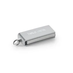 SIMON 8GB. Mini-pendrive 8 GB UDP z aluminium z logo firmy