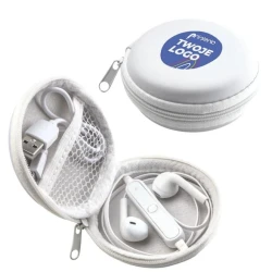 Słuchawki douszne Bluetooth ALTEA do drukowania logo