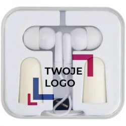 Zestaw podróżny słuchawki douszne i zatyczki NOISE do nałożenia logo