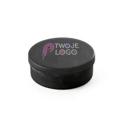 GERMAIN. Słuchawki douszne z 1.2-metrowym kablem ABS do drukowania logo