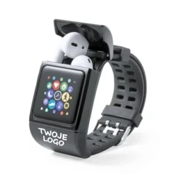 Monitor aktywności, bezprzewodowy zegarek wielofunkcyjny, bezprzewodowe słuchawki douszne z nadrukiem na zamówienie