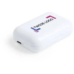 Bezprzewodowe słuchawki douszne do naniesienia logo