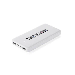 Power bank SIMPLE 10000 mAh do naniesienia logo