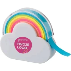 Podajnik taśmy do notatek "chmura", karteczki samoprzylepne do naniesienia logo