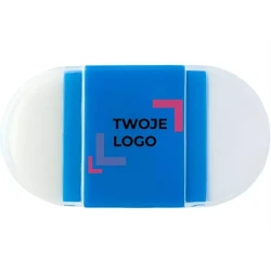 Gumka do mazania i temperówka z logo