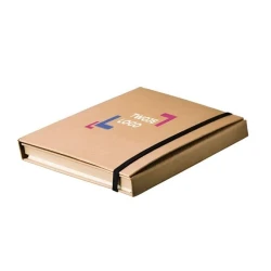 Zestaw biurkowy z notesem Sustain do naniesienia logo