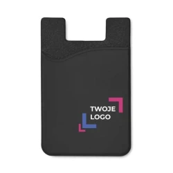 Silikonowe etui do kart płatni SILICARD z logo firmy