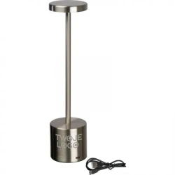 Lampka stołowa z nadrukiem logo