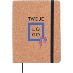 Korkowa teczka konferencyjna A5 z logo firmy