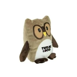 Pluszowa poduszka, sowa | Professowl z nadrukiem na zamówienie