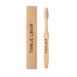 Bambusowa szczoteczka do zębów DENTOBRUSH z naniesieniem logo