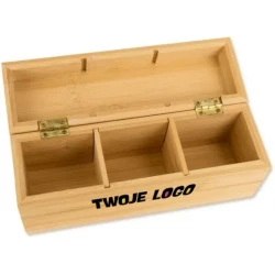 Pudełko na herbatę DAMASKUS do nałożenia logo