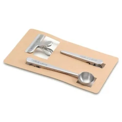 Zestaw miarka i klipsy do kawy Kaffi z nadrukiem na zamówienie