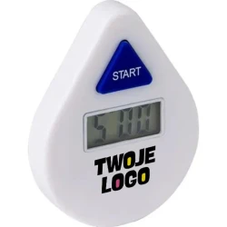 Cyfrowy minutnik pod prysznic do drukowania logo