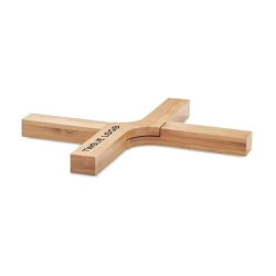 Bambusowa składana podstawka IMBA z nadrukiem logo