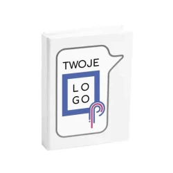 Zestaw do notatek "dymek", karteczki samoprzylepne z logo firmy