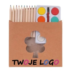 Zestaw do kolorowania World of Colors do drukowania logo