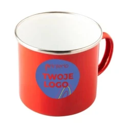 Kubek emaliowany Oldschool 500 ml do naniesienia logo