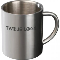 Kubek metalowy 300 ml do drukowania logo