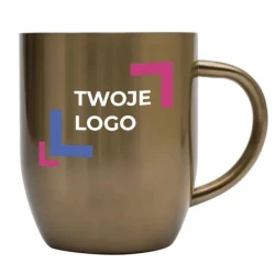 Kubek stalowy Dusk 350 ml do drukowania logo