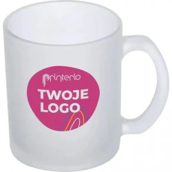 Kubek szklany 300 ml z logo