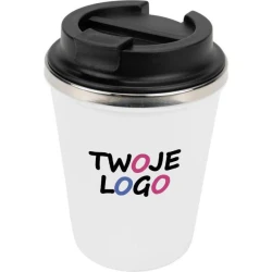 Kubek termiczny 350 ml z powłoką z recyklingu metody z logo do naniesienia logo
