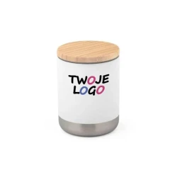 NORRE TUMBLER. Kubek wykonany ze stali nierdzewnej (36% z recyklingu) o podwójnych ściankach 370 ml z nadrukiem logo