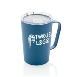Kubek termiczny 420 ml, stal nierdzewna z recyklingu do nałożenia logo